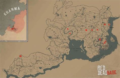 goat location rdr2|rdr2 animal locations map.